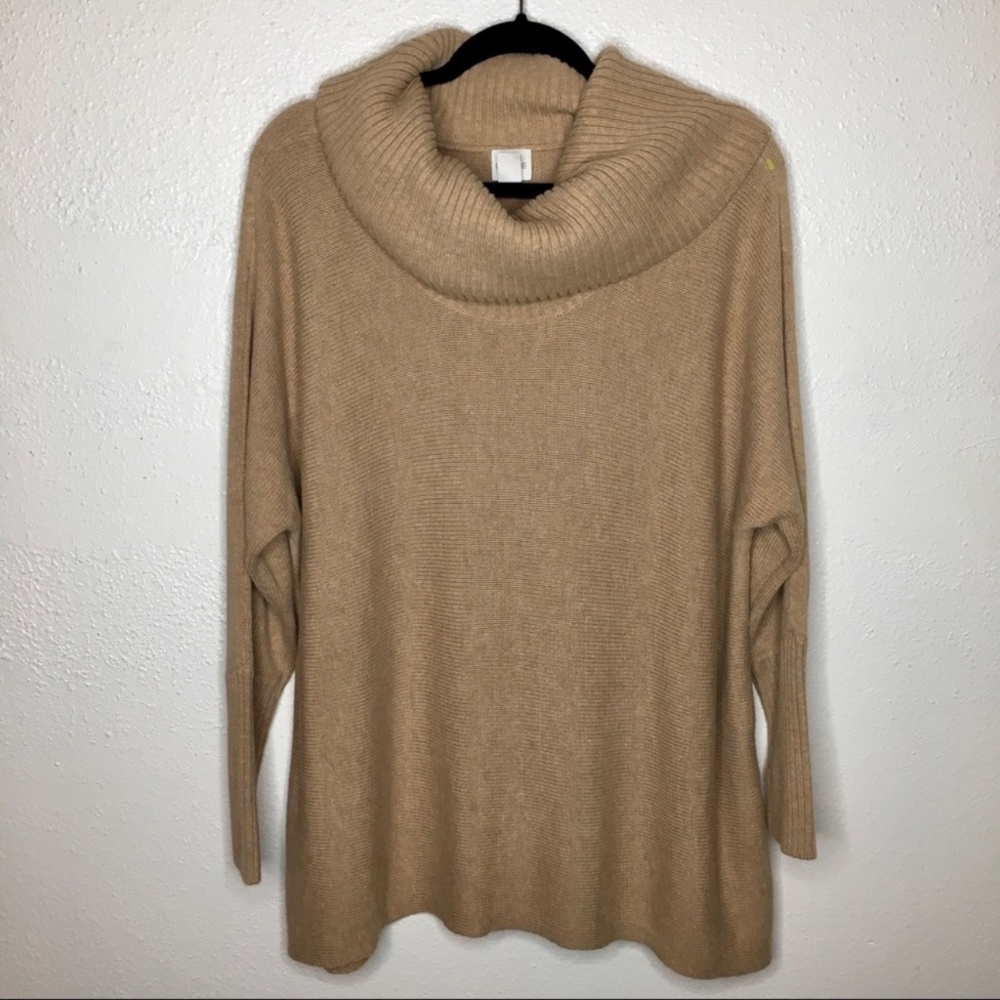 Chico's Hayden Sharkbite-Hem Pullover XL - Picture 4 of 7